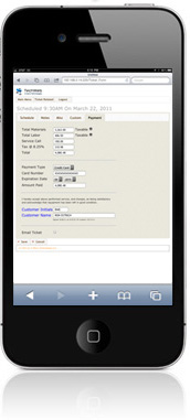 iPad Field Service